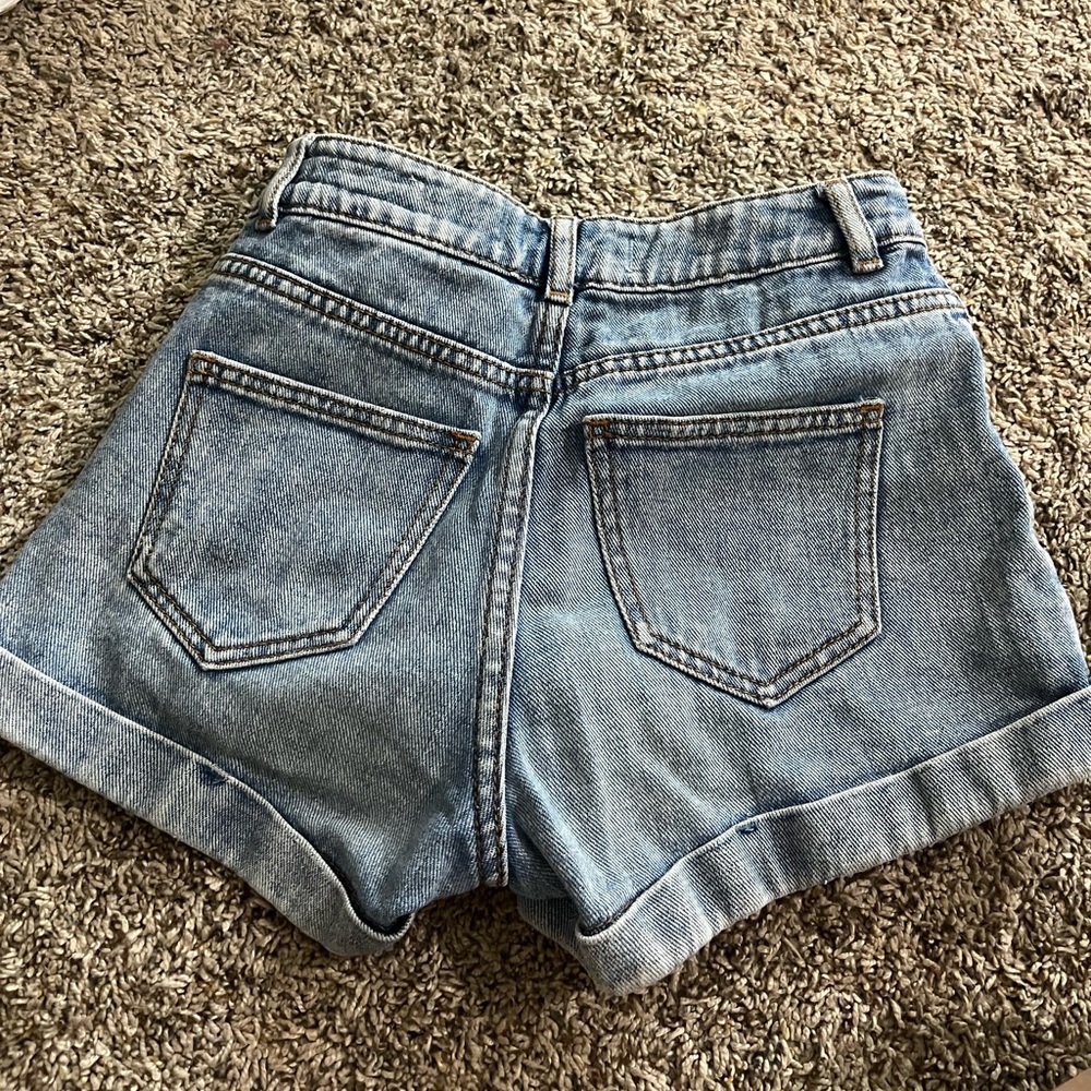 High waisted shorts